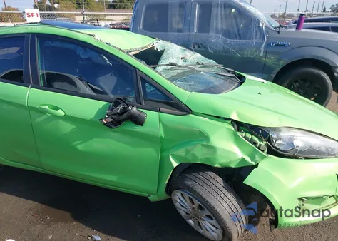 2014 Ford Fiesta Se из США, поврежденный, VIN 3FADP4EJXEM160404